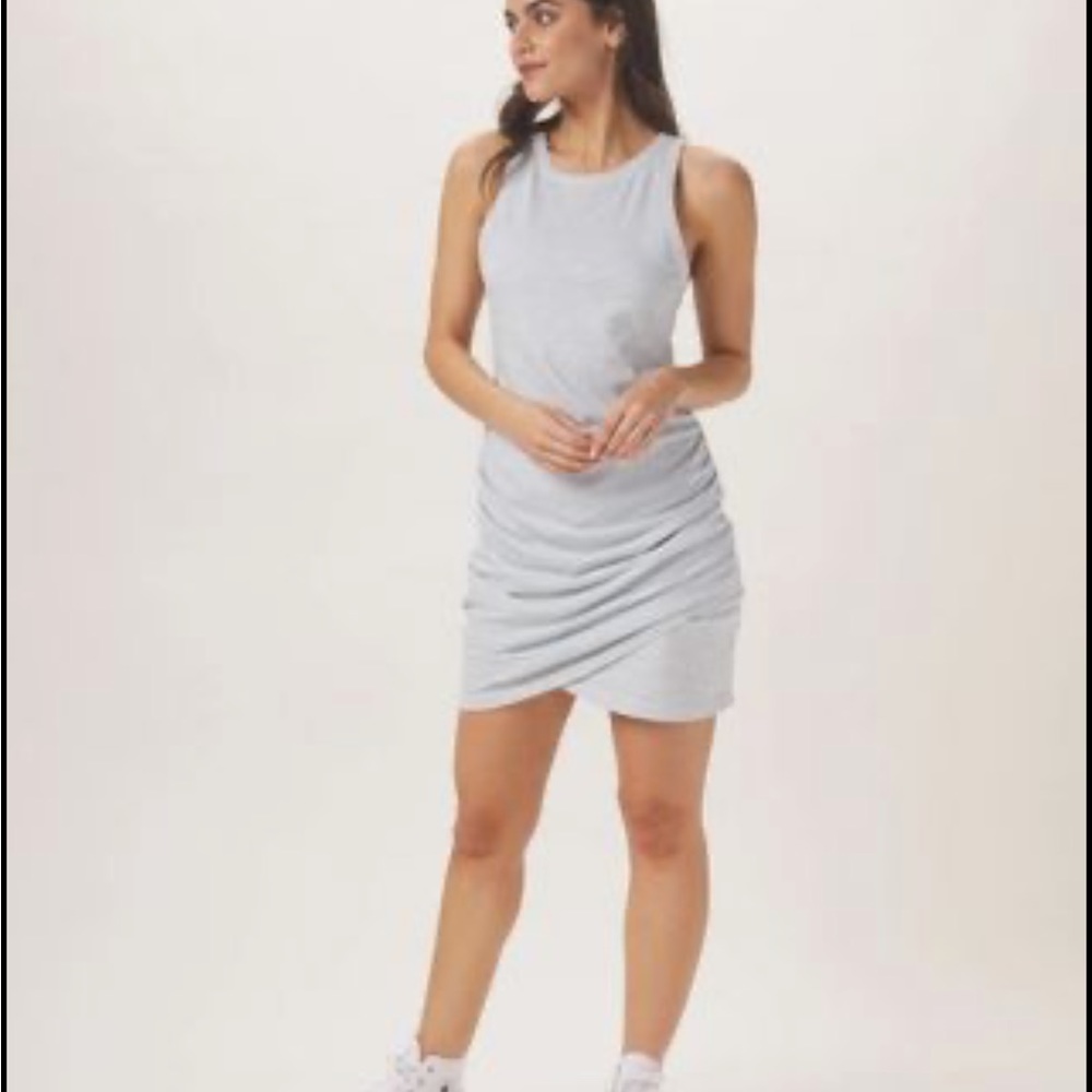 Pale Blue Tulip Dress
